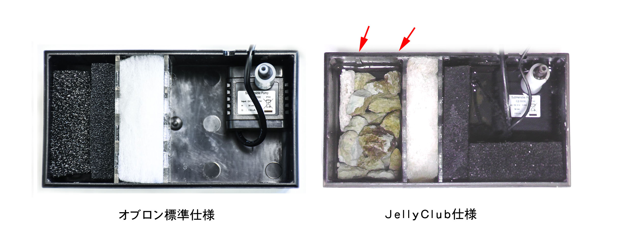 製品 超小型オーバーフロー水槽 Oblongs 15 Jc Jellyclub